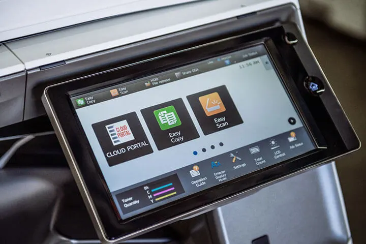 High Quality Sharp Printer With Touchscreen Display
